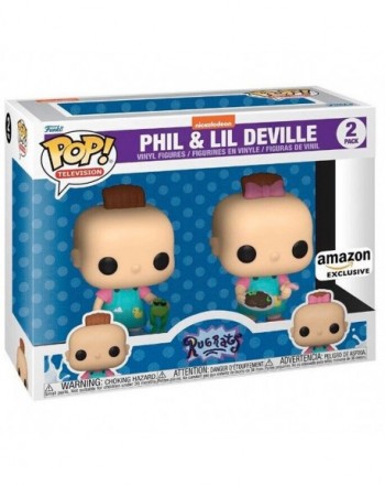 Blister 2 figuras POP Rugrats Phil & Lil Exclusive