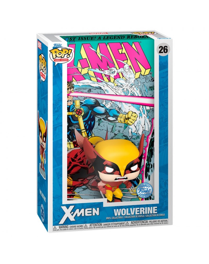 Figura POP Comic Cover Marvel X-Men Wolverine Exclusive