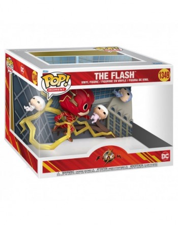 Figura POP Moment DC Comics The Flash Baby Rescue