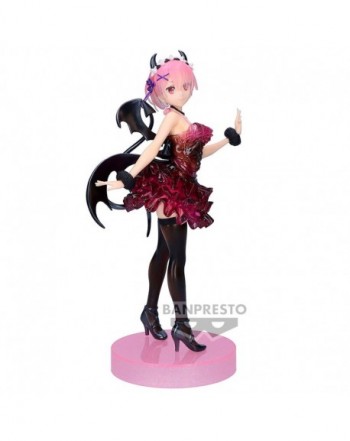 Figura Ram Clear & Dressy Re:Zero Starting Life in Another World 22cm