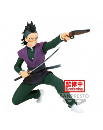 Figura Genya Shinazugawa Vibration Stars Demon Slayer Kimetsu no Yaiba 12cm