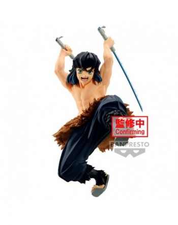 Figura Inosuke Hashibira Vibration Stars Demon Slayer Kimetsu no Yaiba 13cm