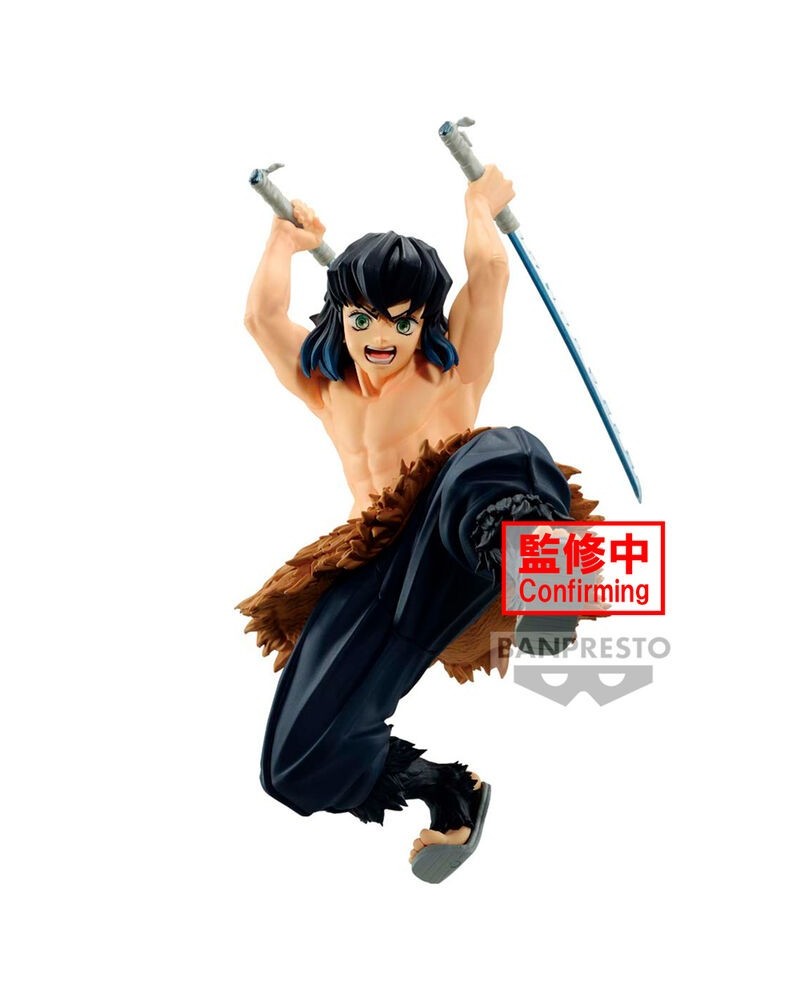 Figura Inosuke Hashibira Vibration Stars Demon Slayer Kimetsu no Yaiba 13cm