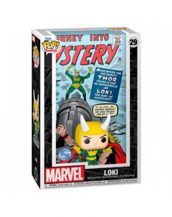 Figura POP Comic Cover Marvel Loki Exclusive