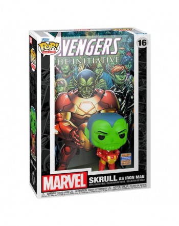 Figura POP Album Marvel Los Vengadores Avengers Skrull as Iron Man Exclusive