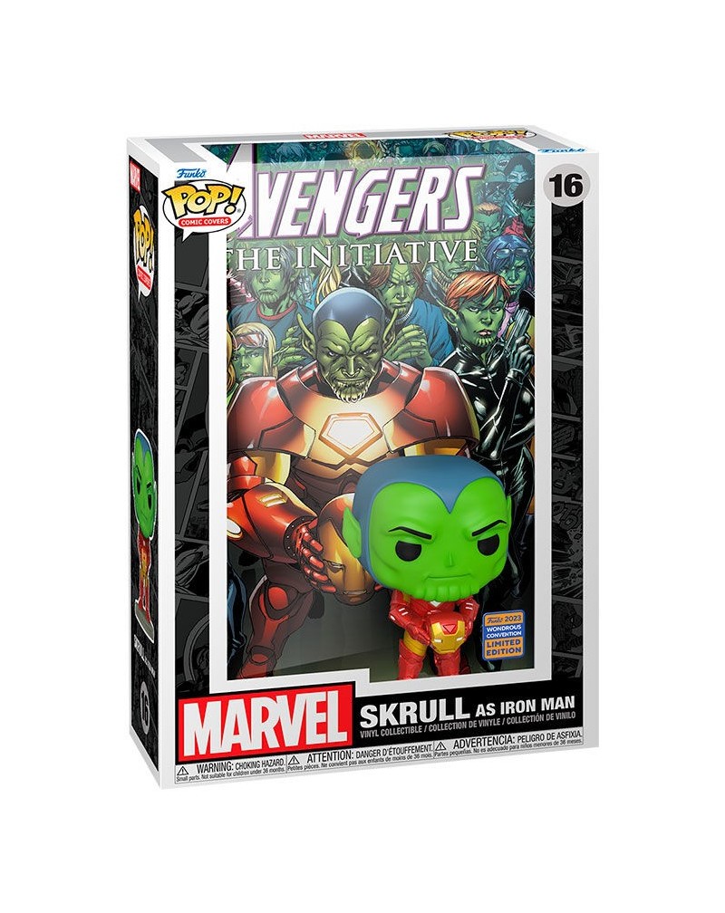 Figura POP Album Marvel Los Vengadores Avengers Skrull as Iron Man Exclusive