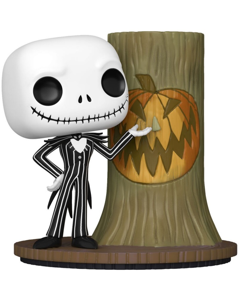 Figura POP Disney Deluxe Pesadilla Antes de Navidad 30th Anniversary Jack Skellington With Halloween Door