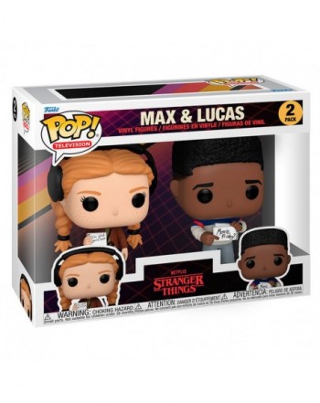 Blister 2 figuras POP Stranger Things Max & Lucas