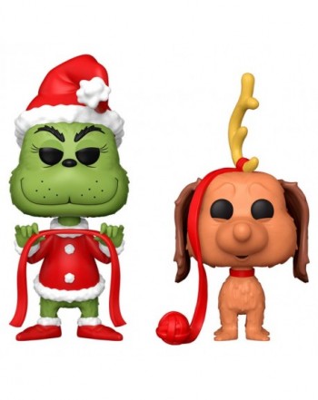 Blister 2 figuras POP The Grinch - Grinch & Max