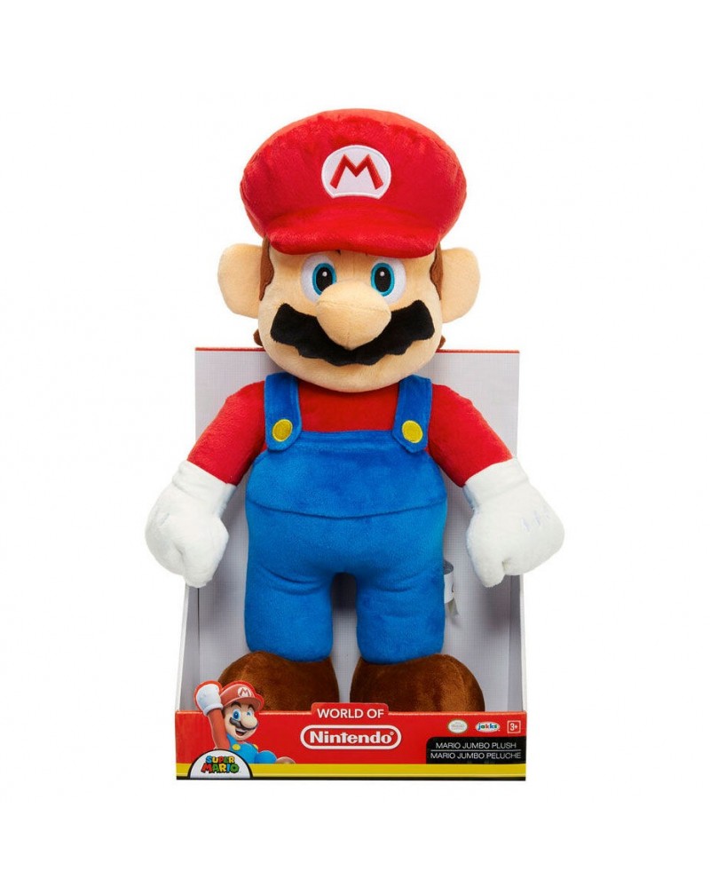 Peluche Jumbo Super Mario Nintendo 50cm