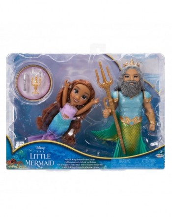 Muñeca Ariel + Triton La Sirenita Disney 15cm