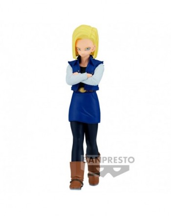 Figura Android 18 Solid Edge Work Dragon Ball Z 17cm