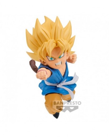 Figura SSGSS Gogeta vs Super 17 Match Makers Dragon Ball GT 9cm