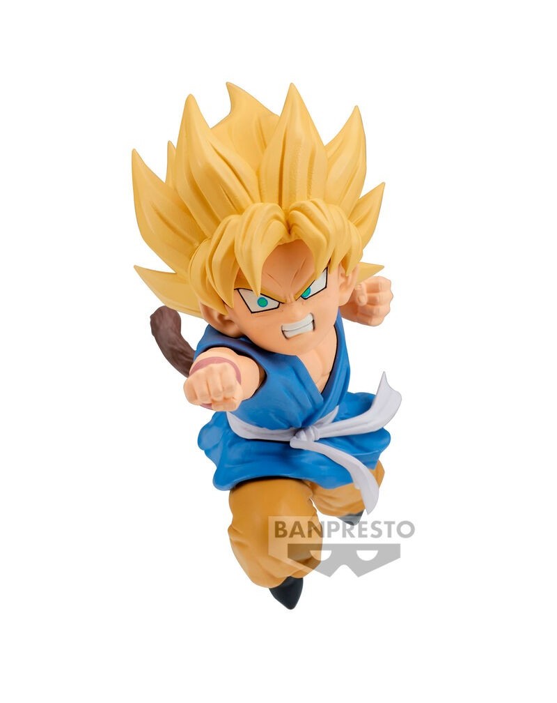 Figura SSGSS Gogeta vs Super 17 Match Makers Dragon Ball GT 9cm