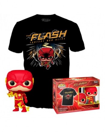 Set figura POP &#38; Tee DC Comics The Flash