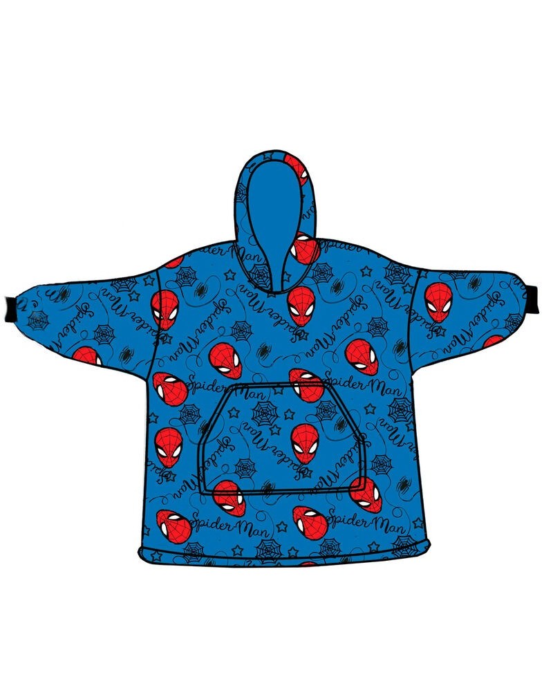 Bata sudadera oversize Spiderman Marvel coral adulto