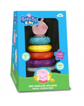 Aros apilables Peppa Pig