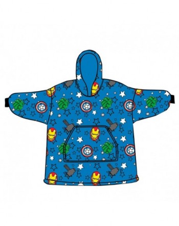 Bata sudadera oversize Los Vengadores Avengers Marvel coral adulto