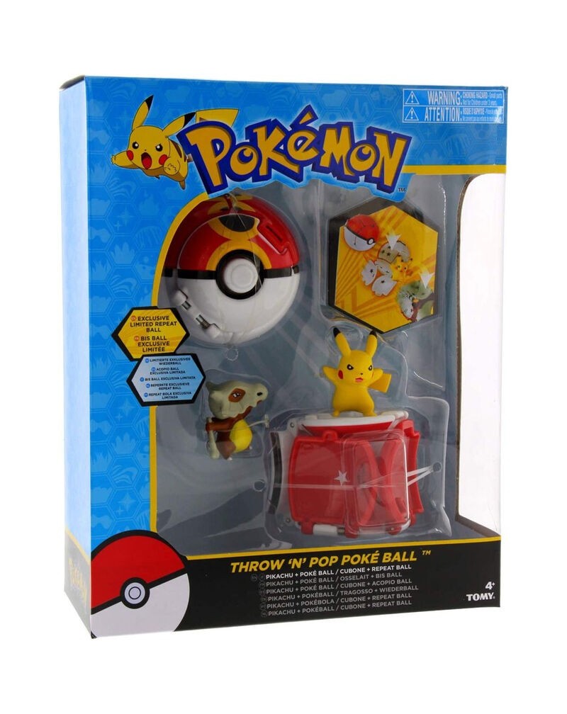 Blister Pokeball Pikachu + Cubone Pokemon