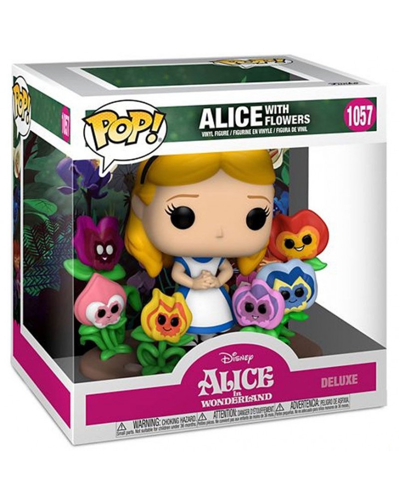 Figura POP Disney Alicia en el Pais de las Maravillas 70th Alice with Flowers