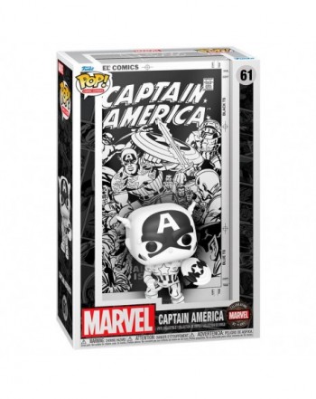 Figura POP Comic Covers Marvel Captain America