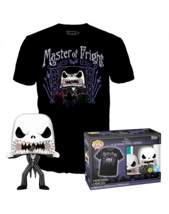 Set figura POP & Tee Disney Pesadilla Antes de Navidad Jack Skellington Exclusive