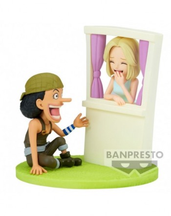 Figura Usopp & Kaya Log Stories One Piece 7cm