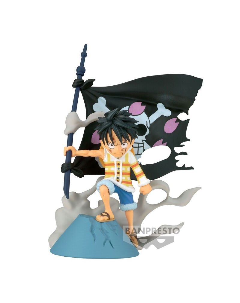 Figura Monkey D Luffy WCF Log Stories One Piece 8cm