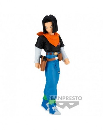 Figura Android 17 Solid Edge Work Dragon Ball Z 17cm