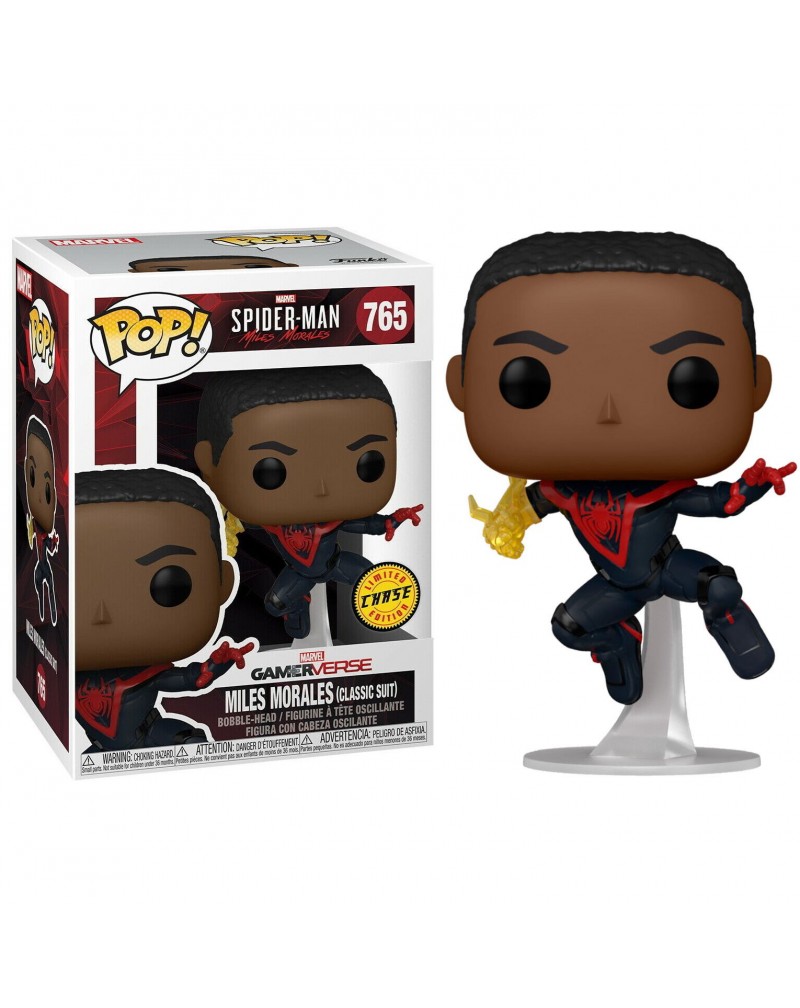 Figura POP Spiderman Miles Morales Classic Suit Chase