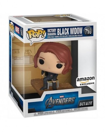 Figura POP Deluxe Marvel Los Vengadores Avengers Black Widow Exclusive