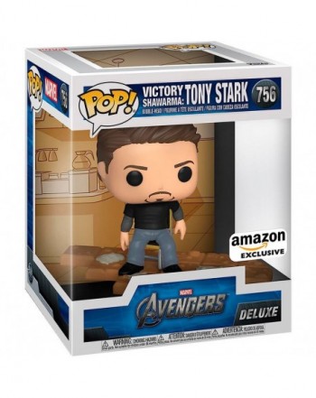 Figura POP Deluxe Marvel Los Vengadores Avengers Tony Stark Exclusive