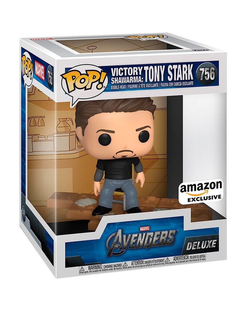 Figura POP Deluxe Marvel Los Vengadores Avengers Tony Stark Exclusive