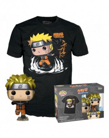 Set figura POP & Tee Naruto Shippuden Exclusive