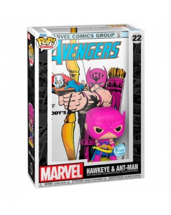 Figura POP Comic Cover Marvel Avengers Hawkeye & Ant-Man Exclusive