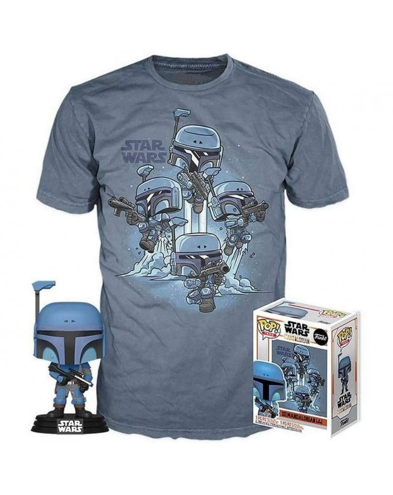 Set figura POP & Tee Star Wars Mandalorian L