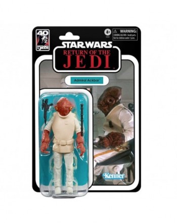 Figura Admiral Ackbar 40th Anniversary Return of the Jedi Star Wars 15cm