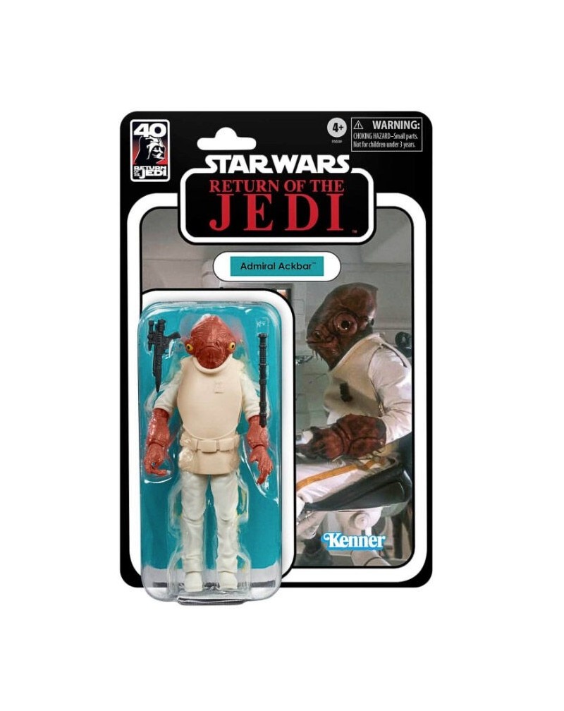 Figura Admiral Ackbar 40th Anniversary Return of the Jedi Star Wars 15cm