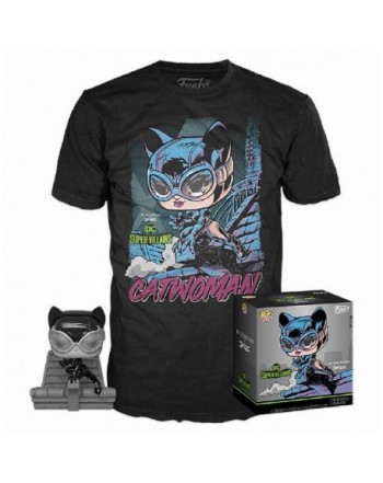 Set figura POP & Tee DC Jim Lee Catwoman