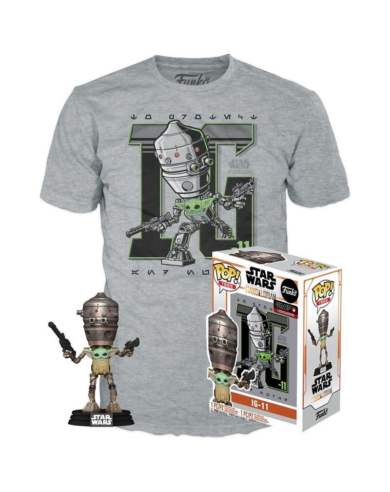 Set figura POP & Tee Star Wars IG-11 With the Child Exclusive