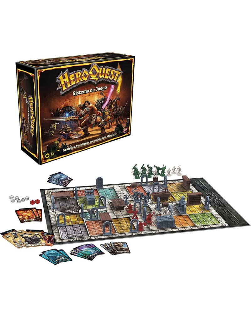 Juego de Mesa HeroQuest Aventuras en Mazmorras Avalon Hill español